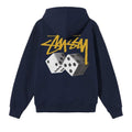 STUSSY DICE HOODIE NAVY