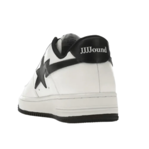A BATHING APE STA JJJJOUND WHITE AND NAVY