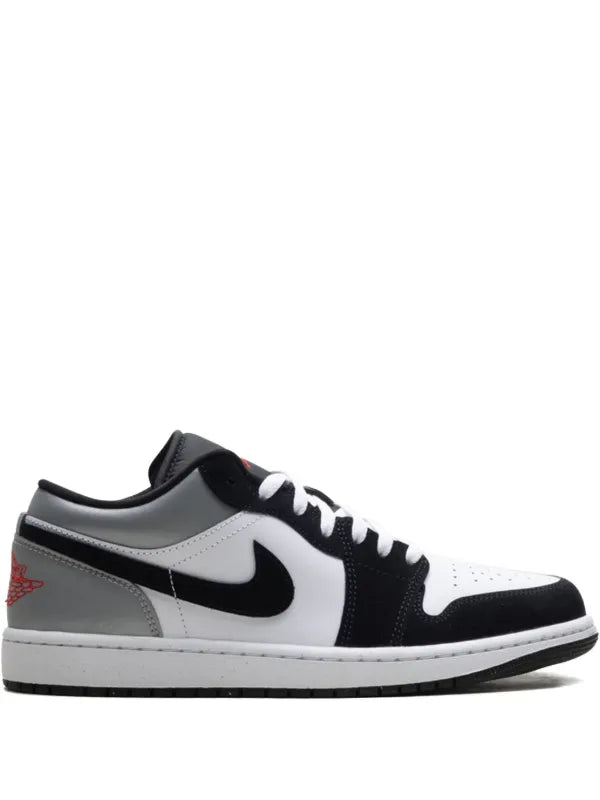 AIR JORDAN 1 LOW MATTE SILVER FIRE RED