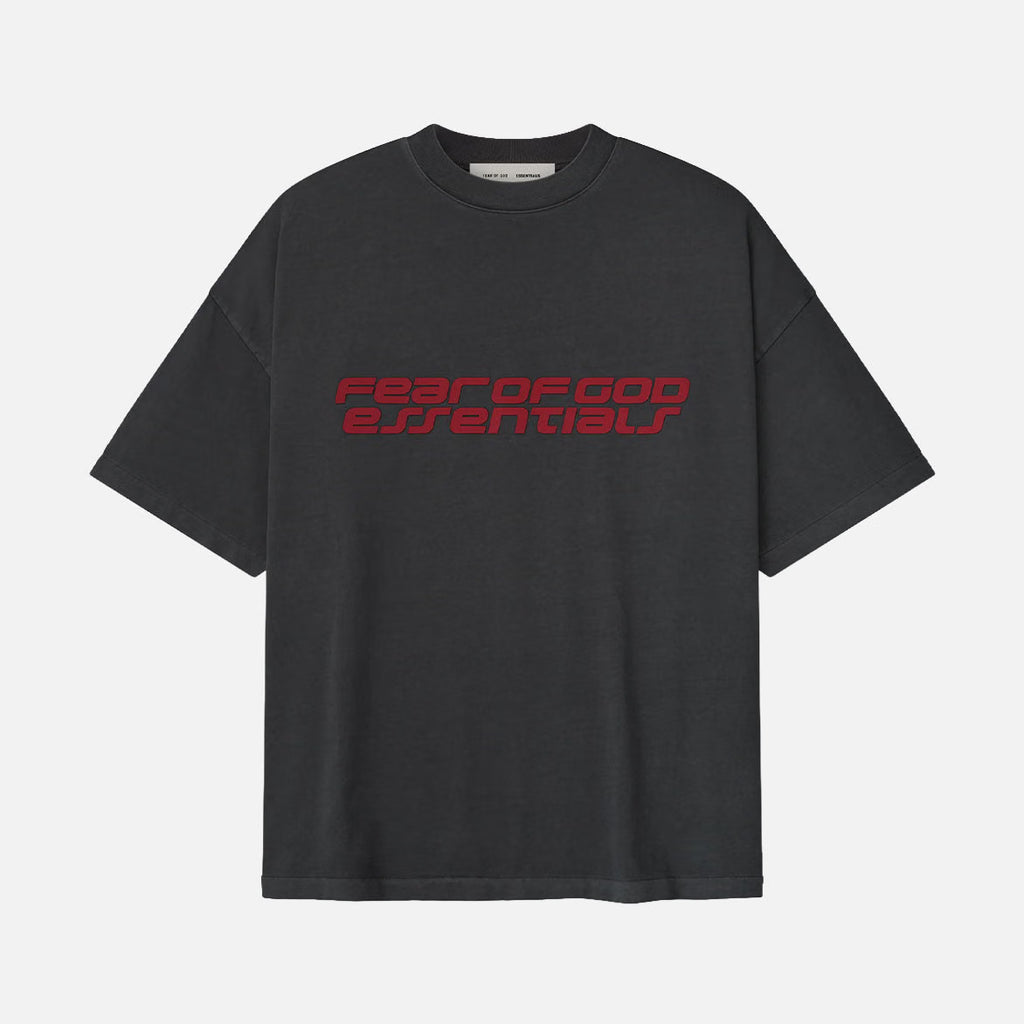 FEAR OF GOD ESSENTIALS SS26 IRON GREY TEE