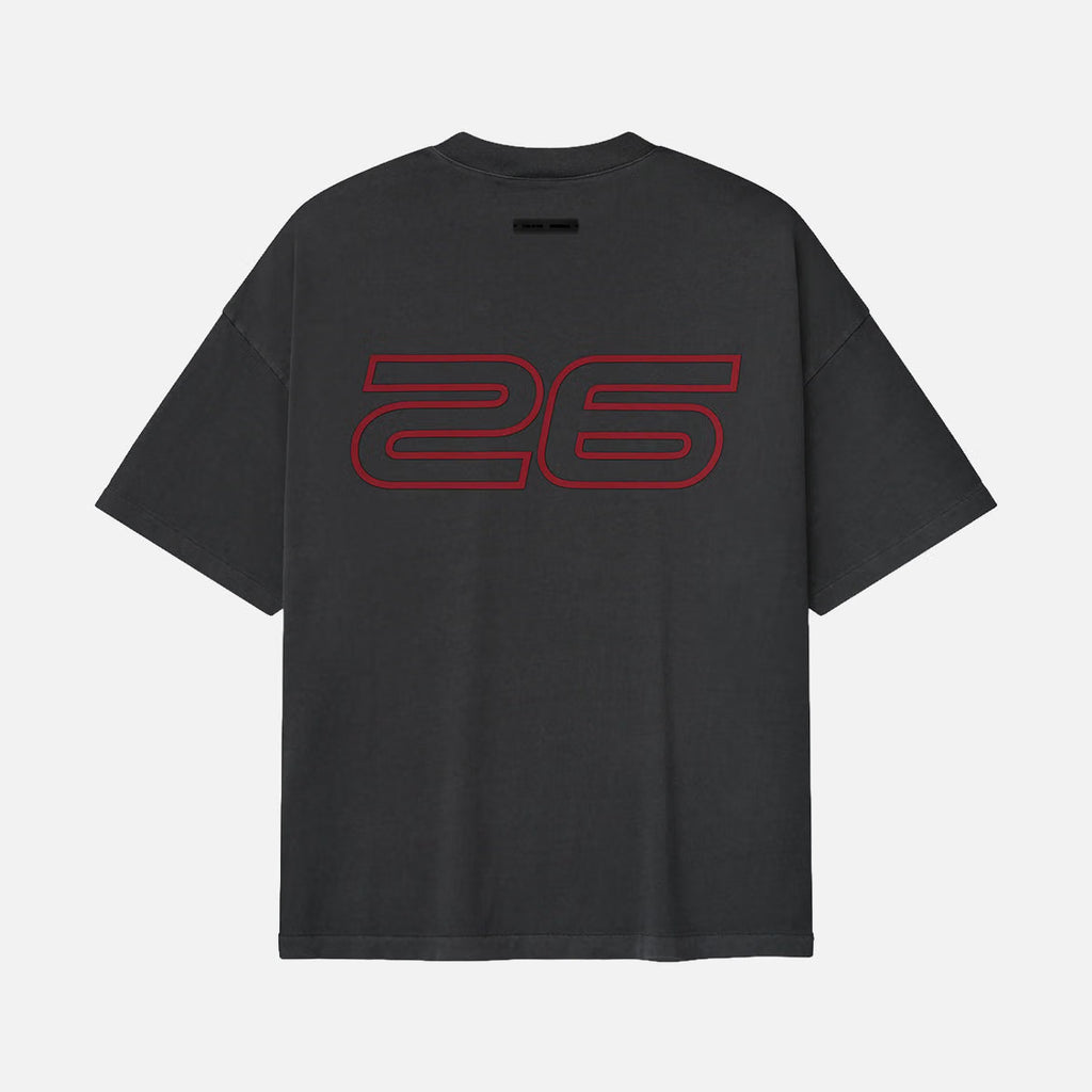 FEAR OF GOD ESSENTIALS SS26 IRON GREY TEE