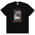 SUPREME MAX B BLACK TEE