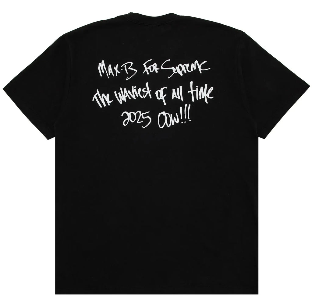 SUPREME MAX B BLACK TEE