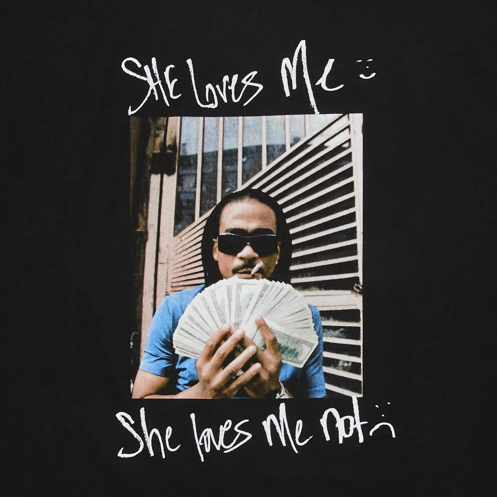 SUPREME MAX B BLACK TEE