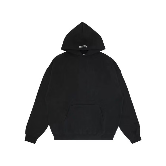 FEAR OF GOD ESSENTIALS HOODIE SS19 3M BLACK