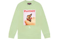 OVO x PLAYBOY BUTTERFLY CREWNECK (BASIL COLOR)