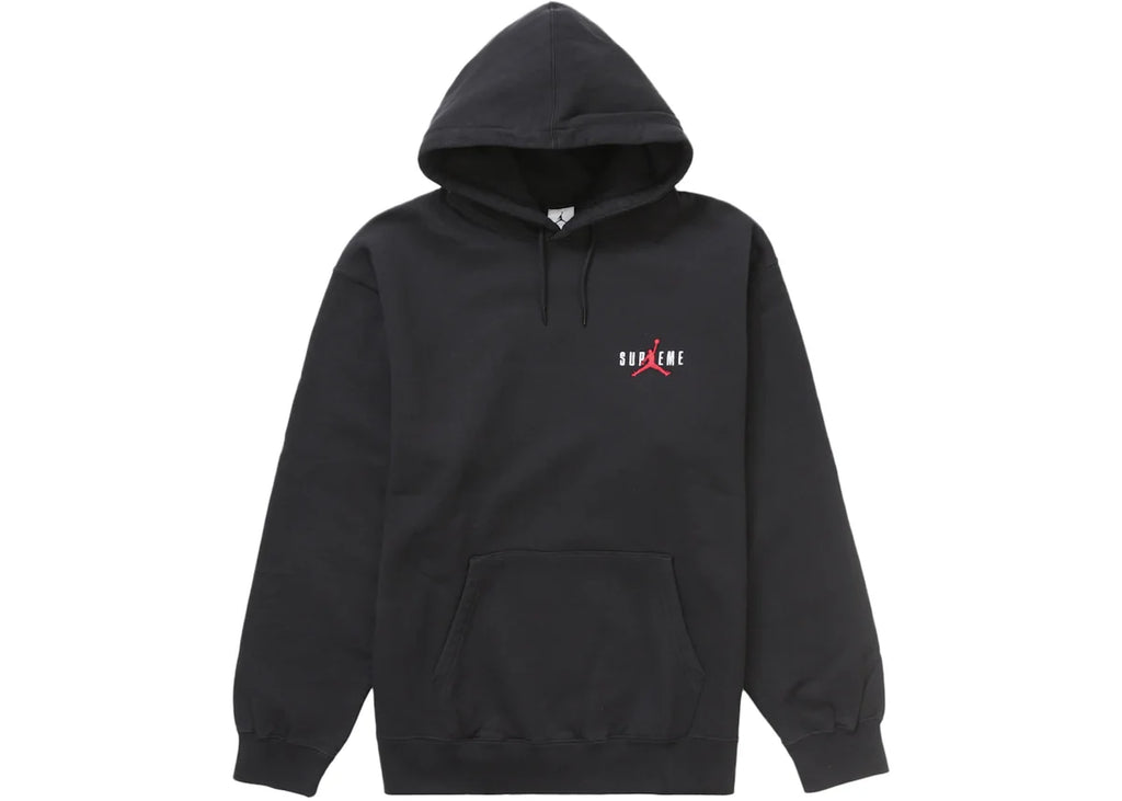 JORDAN x SUPREME TRACKSUIT SET BLACK