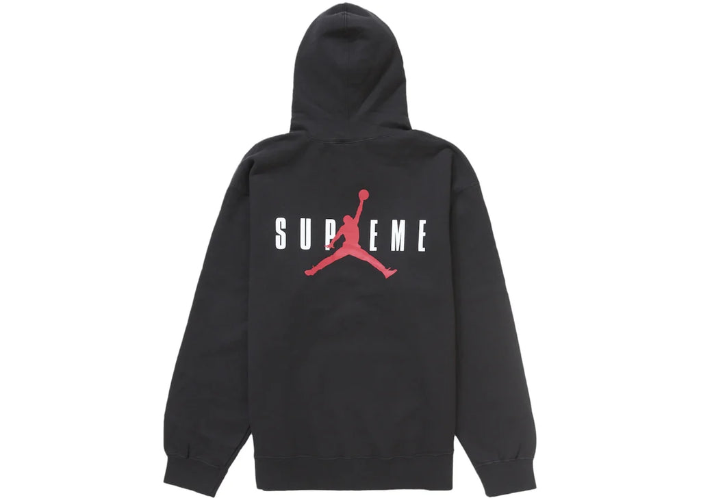 JORDAN x SUPREME TRACKSUIT SET BLACK