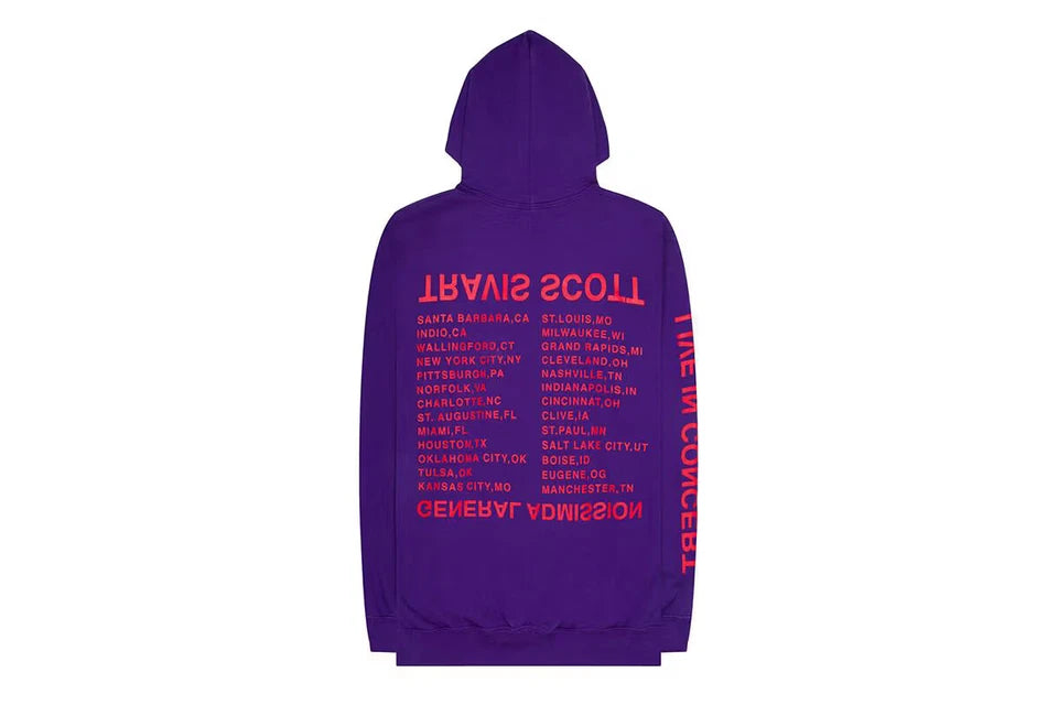 TRAVIS SCOTT BIRDS EYE VIEW TOUR HOODIE